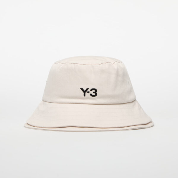 Y-3 3-Stripes Bucket Hat Talc OSFM-alacsony-ár