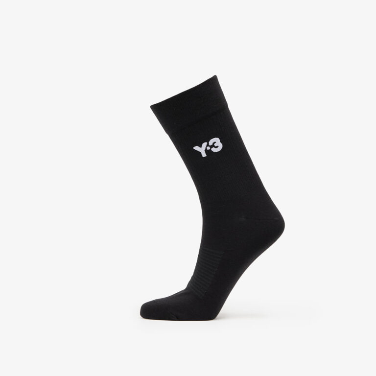 Y-3 Classic Crew Socks Black S-alacsony-ár