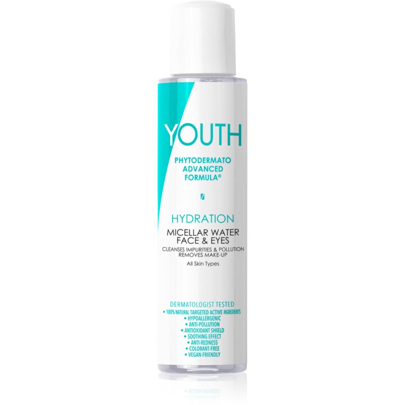 YOUTH Hydration Micellar Water Face & Eyes tisztító micellás víz az arcra és a szemekre 100 ml-Ár