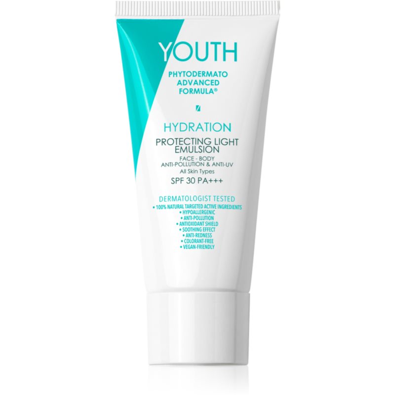 YOUTH Hydration Protecting Light Emulsion védő krém arcra és testre SPF 30 50 ml-Ár