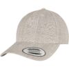 YP CLASSICS 5-PANEL PREMIUM COVERED CAP HEATHER GREY SNAPBACK CAP