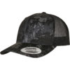 YP Classics® Veil Camo™ Retro Trucker Cap Poseidon Black