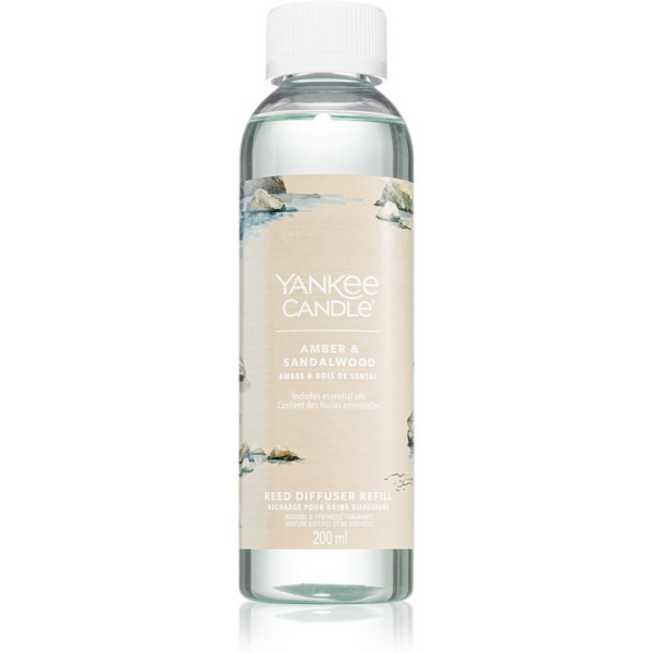 Yankee Candle Amber & Sandalwood Aroma diffúzor töltet 200 ml-Ár