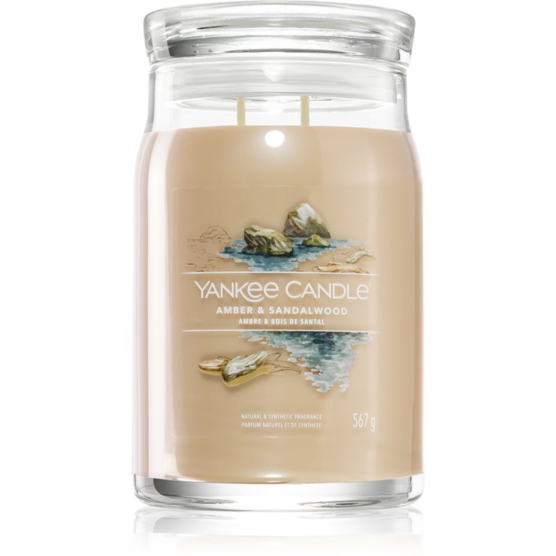 Yankee Candle Amber & Sandalwood illatgyertya 567 g-Ár