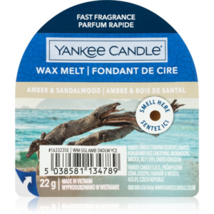 Yankee Candle Amber & Sandalwood illatos viasz aromalámpába 22 g-Ár