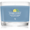 Yankee Candle Black Tea & Lemon viaszos gyertya glass 37 g-Ár