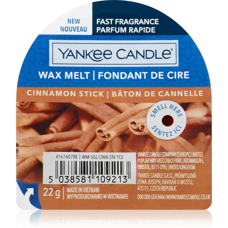 Yankee Candle Cinnamon Stick illatos viasz aromalámpába 22 g-Ár