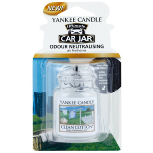 Yankee Candle Clean Cotton illat autóba felakasztható autóillatosító 1 db-Ár