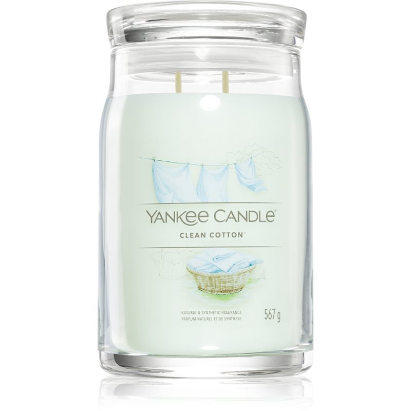 Yankee Candle Clean Cotton illatgyertya Signature 567 g-Ár