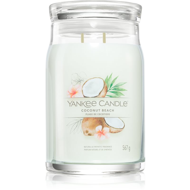 Yankee Candle Coconut Beach illatgyertya Signature 567 g-Ár