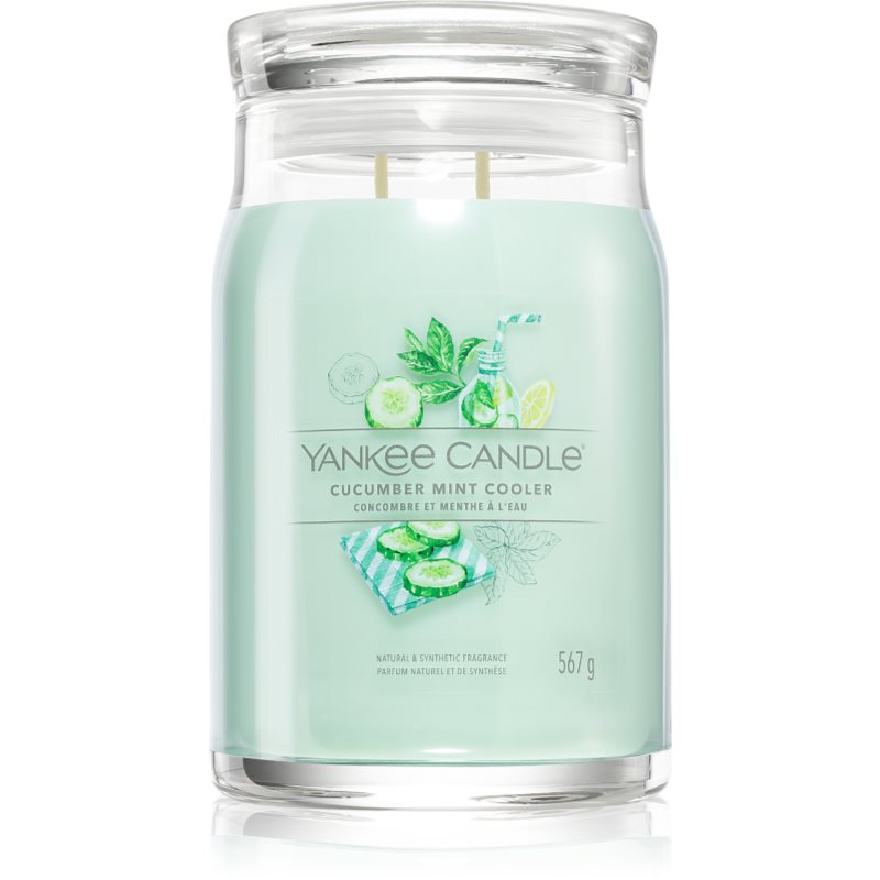 Yankee Candle Cucumber Mint Cooler illatgyertya Signature 567 g-Ár