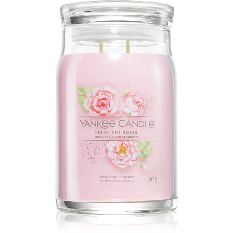 Yankee Candle Fresh Cut Roses illatgyertya Signature 567 g-Ár