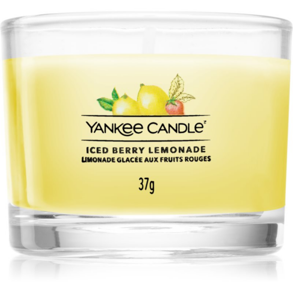 Yankee Candle Iced Berry Lemonade viaszos gyertya glass 37 g-Ár
