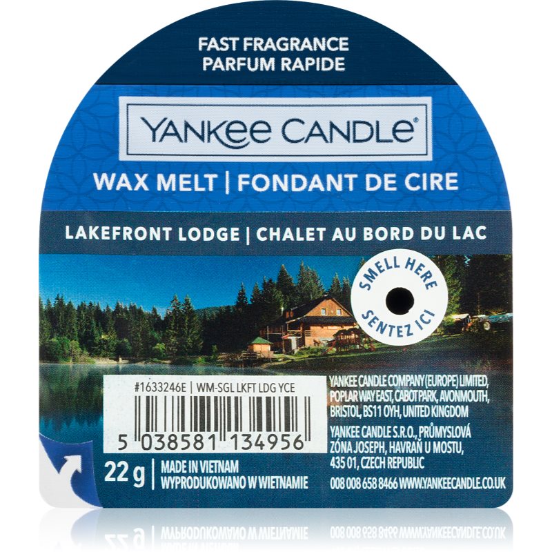 Yankee Candle Lakefront Lodge illatos viasz aromalámpába 22 g-Ár
