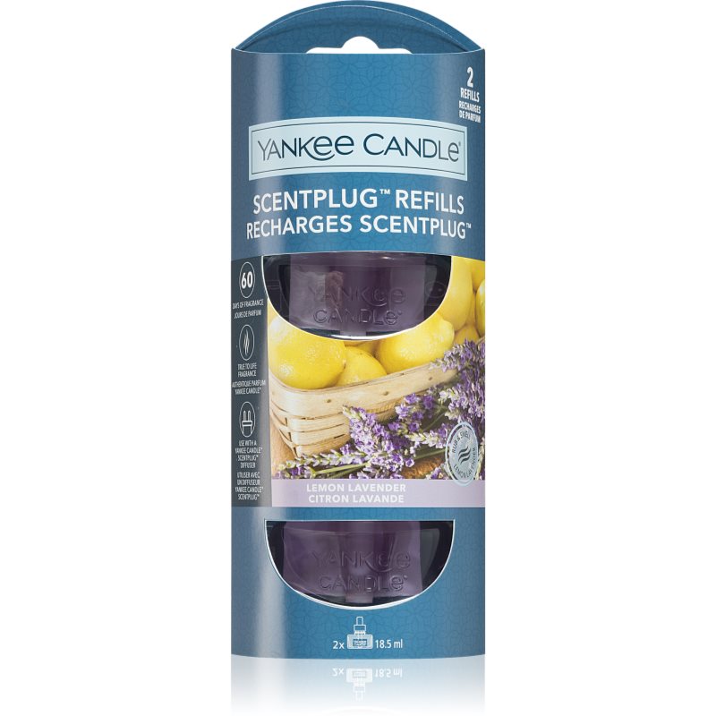 Yankee Candle Lemon Lavender Refill parfümolaj elektromos diffúzorba 2x18