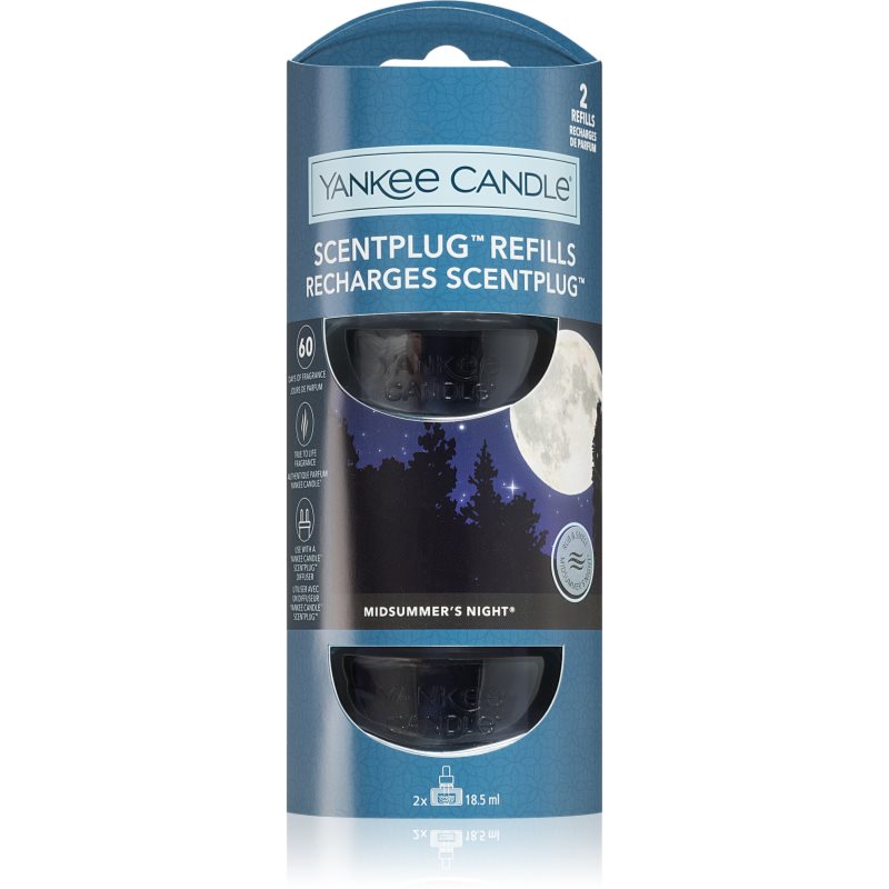 Yankee Candle Midsumer's Night Refill parfümolaj elektromos diffúzorba 2x18