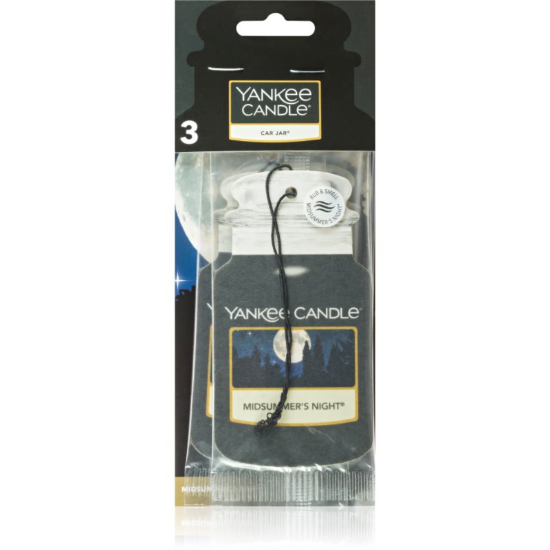 Yankee Candle Midsummer´s Night lógó autóillatosító 3 db-Ár