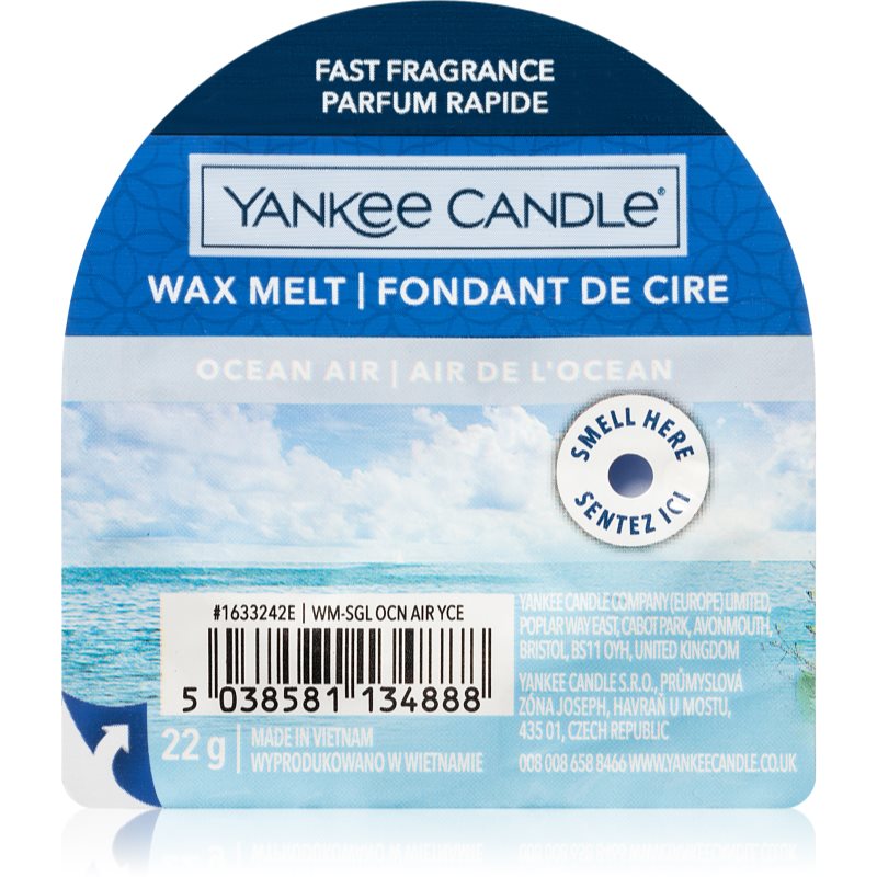 Yankee Candle Ocean Air illatos viasz aromalámpába 22 g-Ár