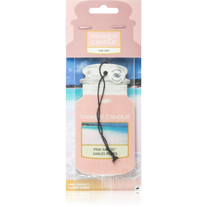 Yankee Candle Pink Sands lógó autóillatosító 1 db-Ár