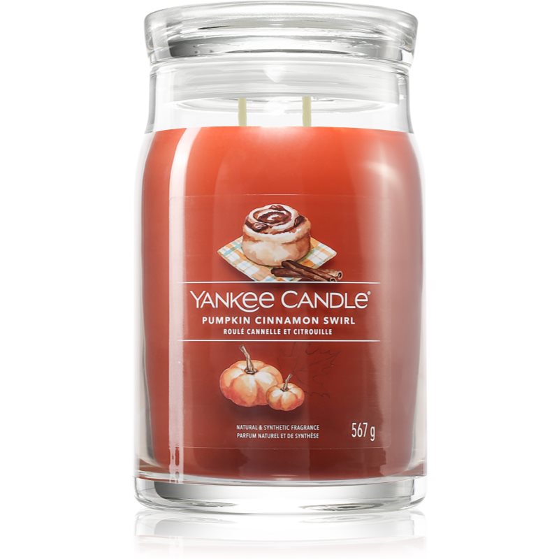 Yankee Candle Pumpkin Cinnamon Swirl illatgyertya 567 g-Ár