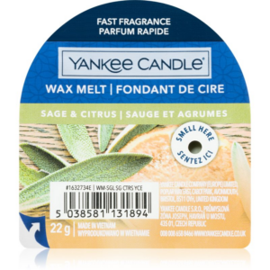 Yankee Candle Sage & Citrus illatos viasz aromalámpába 22 g-Ár