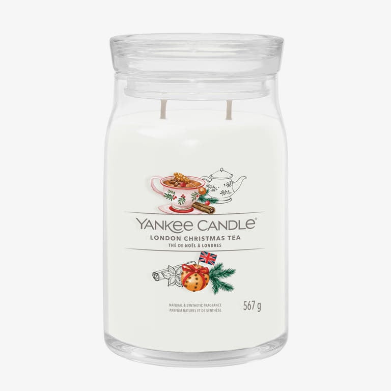 Yankee Candle Signature Large Jar 2 Wicks - London Christmas Tea Universal-alacsony-ár