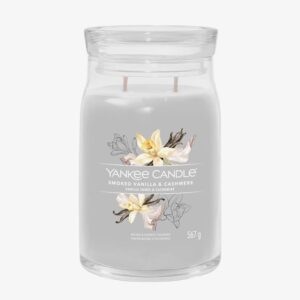 Yankee Candle Signature Large Jar 2 Wicks - Smoked Vanilla & Cashmere Universal-alacsony-ár