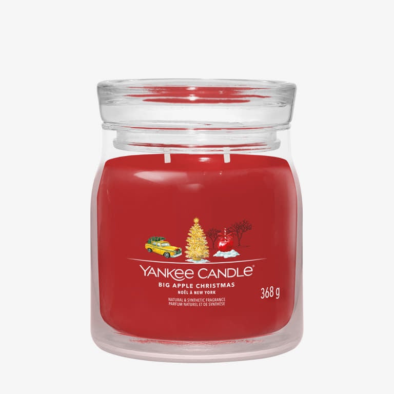 Yankee Candle Signature Medium Jar 2 Wicks - Big Apple Christmas Universal-alacsony-ár
