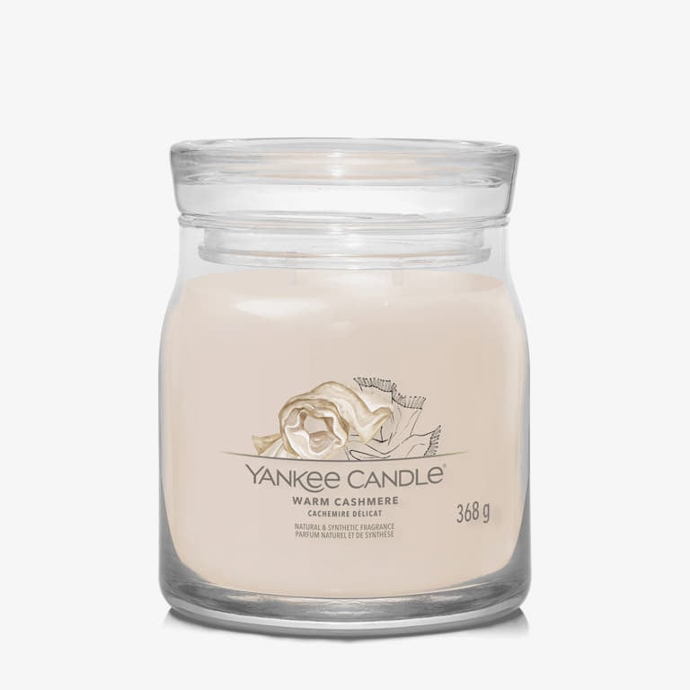 Yankee Candle Signature Medium Jar 2 Wicks - Warm Cashmere Universal-alacsony-ár
