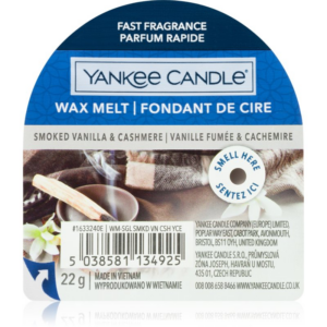 Yankee Candle Smoked Vanilla & Cashmere illatos viasz aromalámpába 22 g-Ár