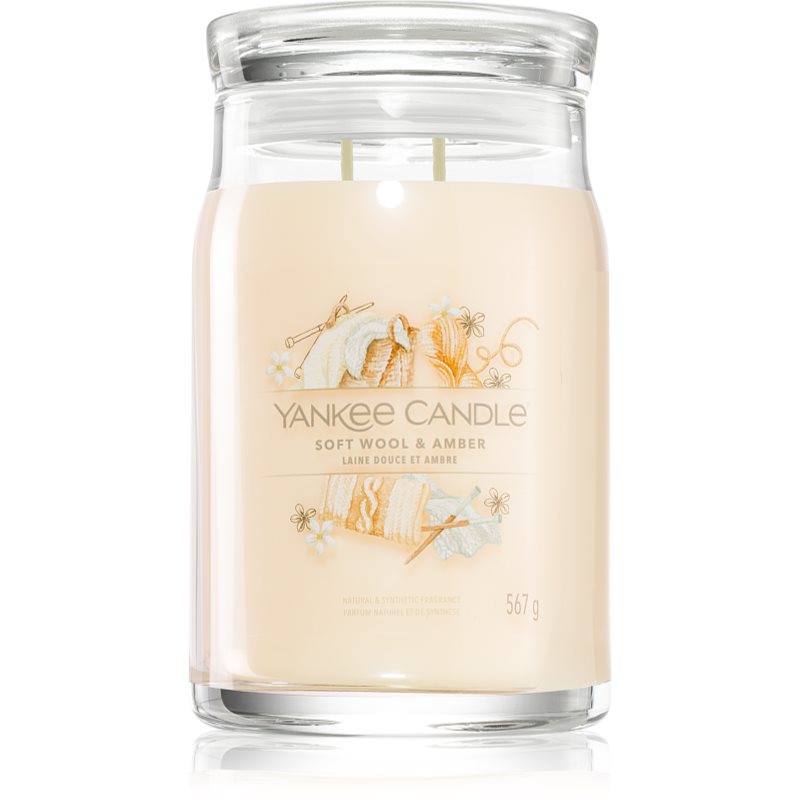 Yankee Candle Soft Wool & Amber illatgyertya 567 g-Ár