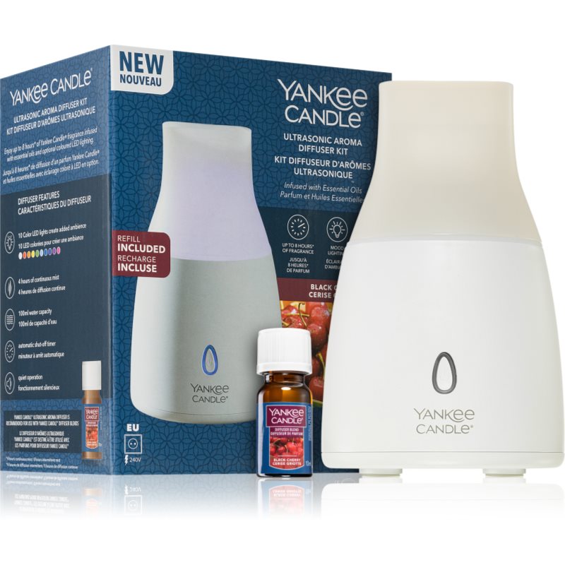 Yankee Candle Ultrasonic Electric Diffuser Kit Black Cherry Ultrahangos aroma diffúzor 1 db-Ár