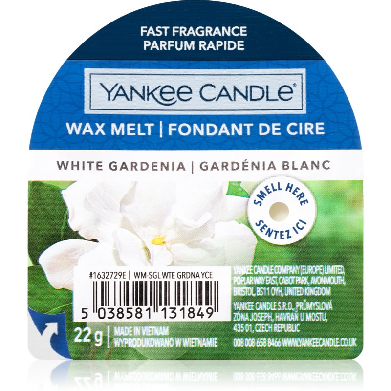 Yankee Candle White Gardenia illatos viasz aromalámpába 22 g-Ár