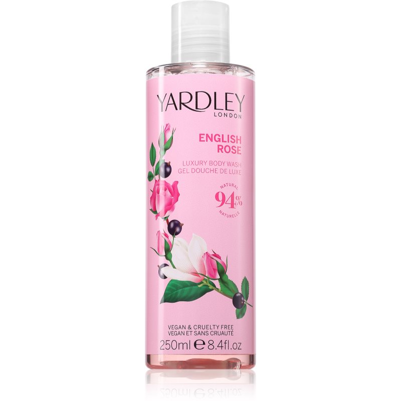 Yardley English Rose tusfürdő gél hölgyeknek 250 ml