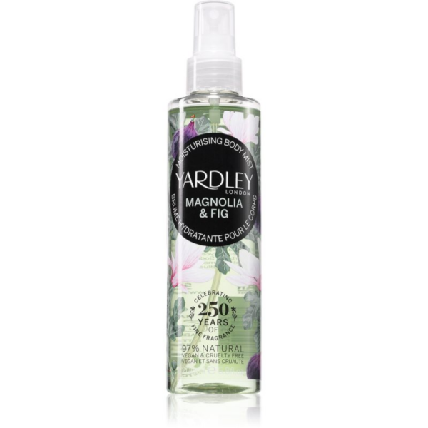 Yardley Magnolia & Fig hidratáló test spray hölgyeknek 200 ml-ár