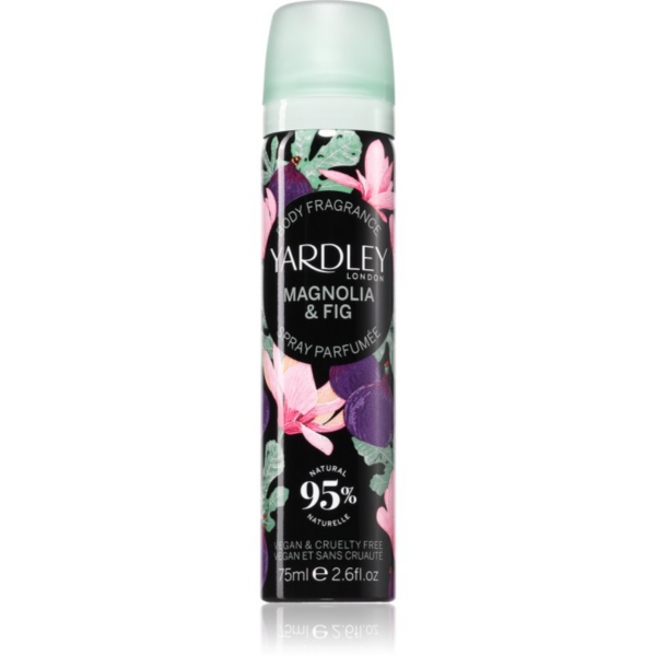 Yardley Magnolia & Fig testápoló spray hölgyeknek 75 ml-ár