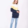 Yellow-Blue Womens Stretch Hoodie Brakeburn - Women