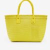 Yellow Ladies Handbag Desigual Basket Braided Zaire - Women