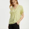 Yellow Women's Patterned Blouse CAMAIEU - Womens