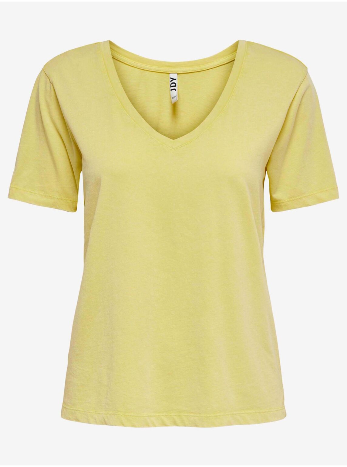 Yellow basic t-shirt JDY Farock - Women's