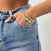 Yellow bracelet