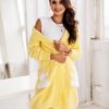 Yellow cardigan Cocomore cmgB152.R83