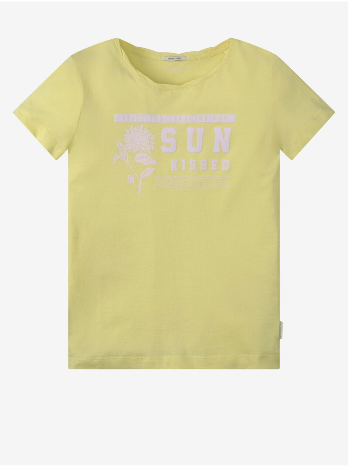 Yellow girls' t-shirt Tom Tailor - Girls