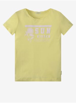 Yellow girls' t-shirt Tom Tailor - Girls