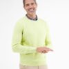 Yellow men's basic sweater LERROS - Men