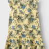Yellow patterned dress name it Florence - Girls