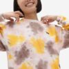 Yellow-pink women's tie-dye sweatshirt VANS Grunge - Women's