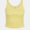 Yellow short basic tank top ONLY Nessa - Women