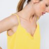 Yellow top with trim CAMAIEU - Women