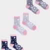Yoclub Kids's Christmas Socks 3-Pack SKA-X044G-AA00